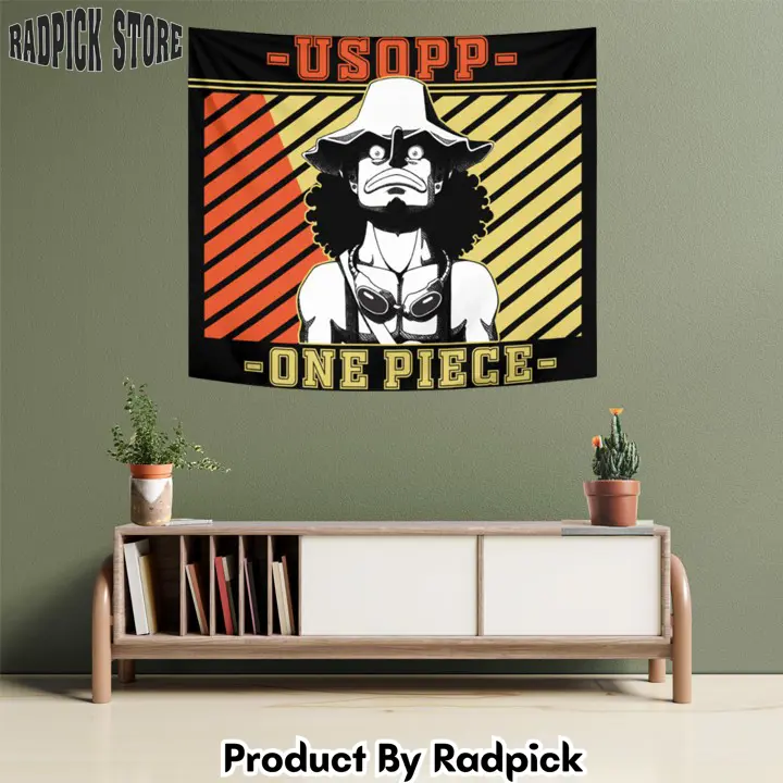 Usopp tapestry custom manga style anime wall decor  rp5947893